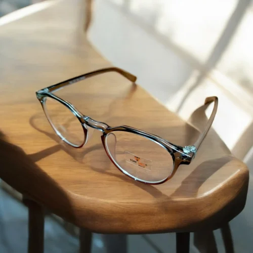 High Quality Blue Cut Round Shaped Spectacles For Girls - Image 2