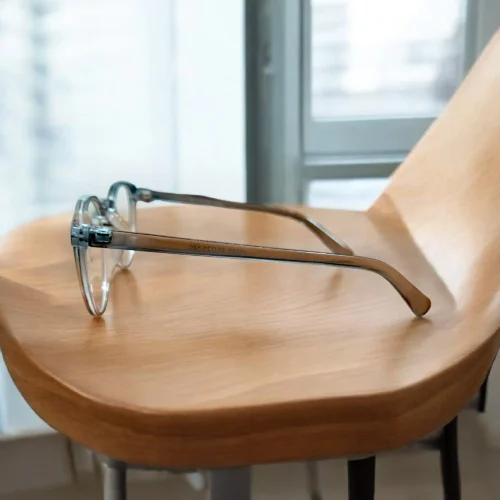 High Quality Blue Cut Round Shaped Spectacles For Girls - Image 3