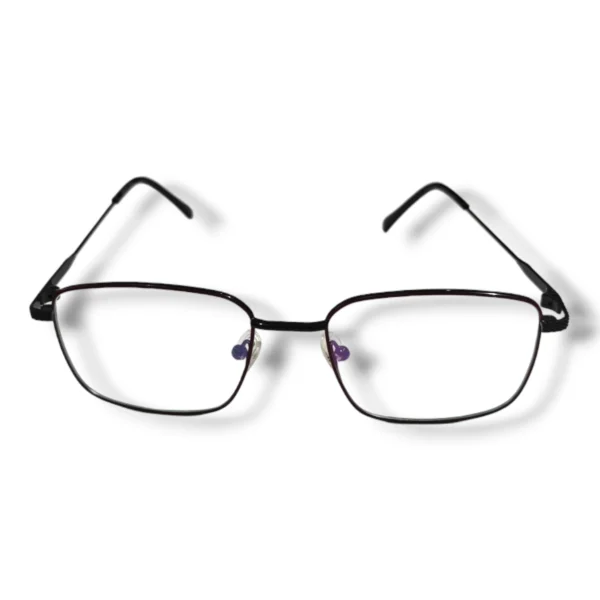 Mighty Metal High Quality Blue Cut Square Shaped Spectacles For Unisex –  Black Color
