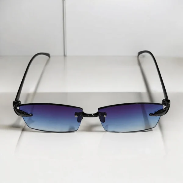 Persol Shaped Brown Sunglasses With Golden Frame For Men & Women