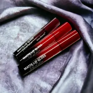 1000075598.png Pack Of 3 Kiss Beauty Matte Gloss Liquid Lipstick