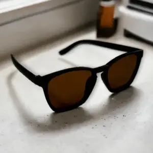 Wayfarer Shaped Brown Sunglasses With Black Frame For Girl/Women