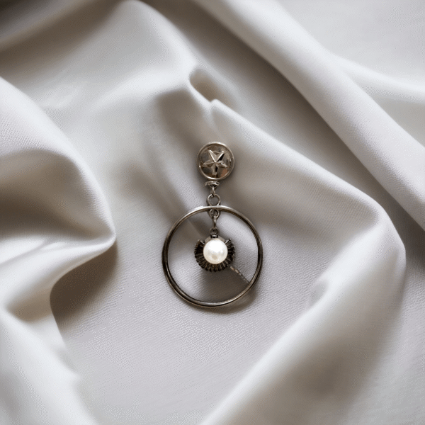 Affordable Ethereal Astral Halo Pearl Brooch For Girls