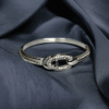 Anti Tarnish Midnight Luster Loop Bracelet