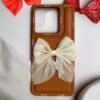 Redmi Note 13 Pro Girlish Back Cover/Fancy Bow Back Cover