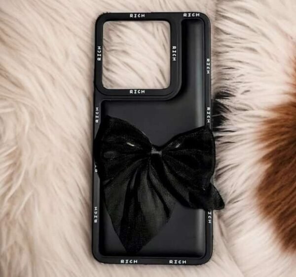 Redmi Note 13 Pro Girlish Back Cover/Fancy Bow Back Cover