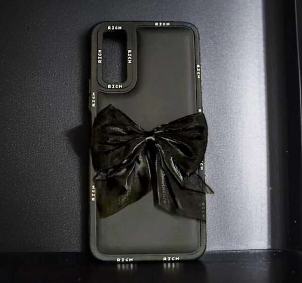 Vivo Y20 Girlish Back Cover/Fancy Bow Back Cover