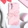 Vivo Y20 Girlish Back Cover/Fancy Bow Back Cover