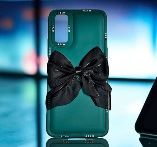 Vivo Y20 Girlish Back Cover/Fancy Bow Back Cover