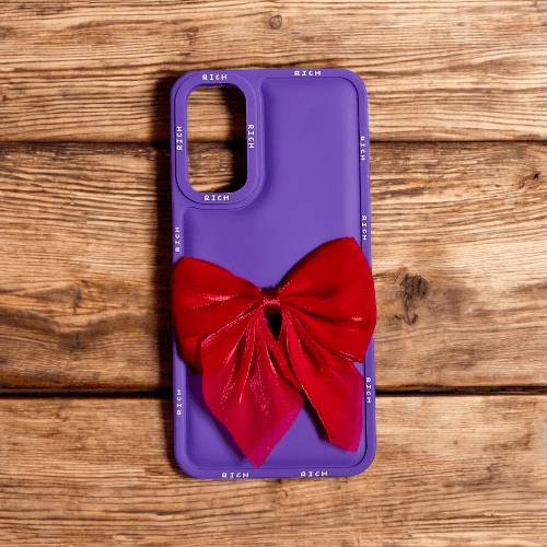 Samsung A15 5G Girlish Back Cover/Bow Back Cover For Females