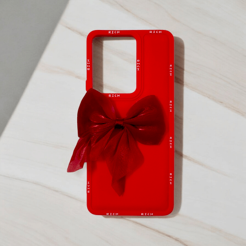 Vivo Y200 Girlish Back Cover/Fancy Bow Back Cover
