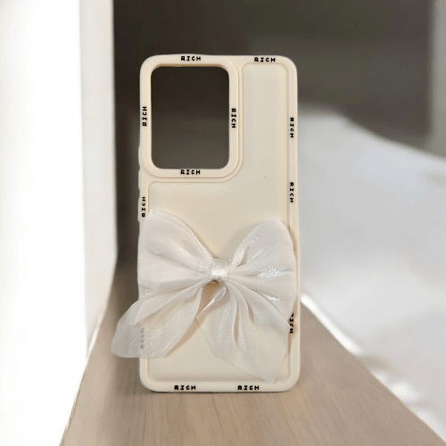 Vivo Y200 Girlish Back Cover/Fancy Bow Back Cover