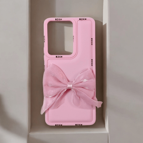 Vivo Y200 Girlish Back Cover/Fancy Bow Back Cover