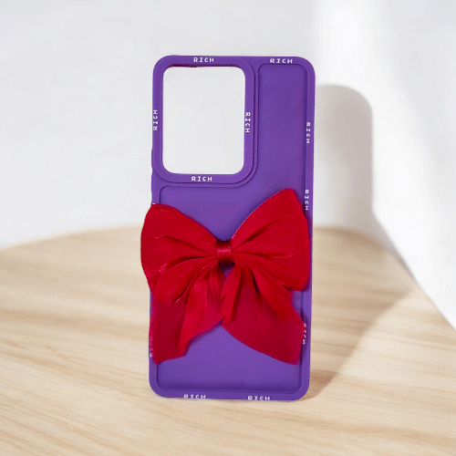 Vivo Y200 Girlish Back Cover/Fancy Bow Back Cover