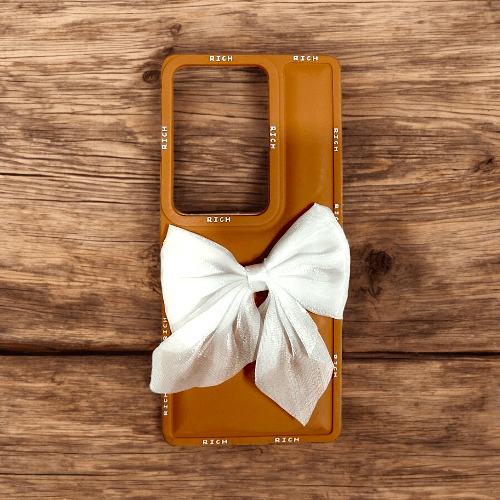 Vivo V29 Girlish Back Cover/Fancy Bow Back Cover