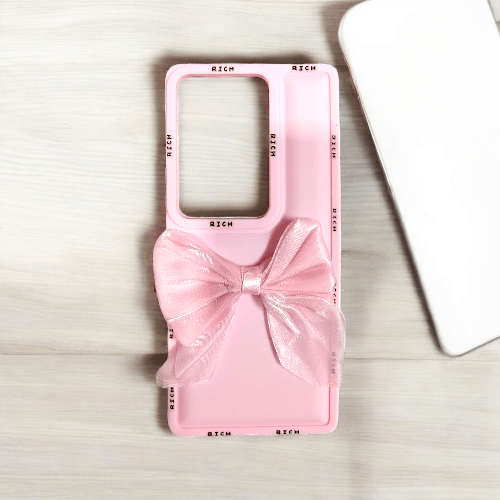 Vivo V29 Girlish Back Cover/Fancy Bow Back Cover