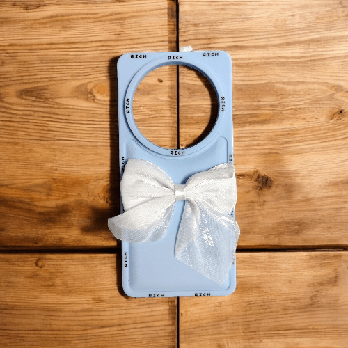 Realme 12 Pro Girlish Back Cover/Fancy Bow Back Cover