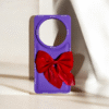 Realme 12 Pro Girlish Back Cover/Fancy Bow Back Cover