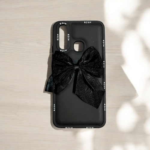 Vivo Y12/Y15/Y17 Girlish Back Cover/Fancy Bow Back Cover
