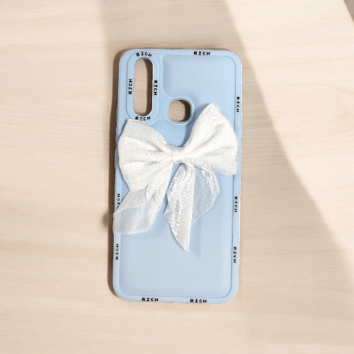 Vivo Y12/Y15/Y17 Girlish Back Cover/Fancy Bow Back Cover