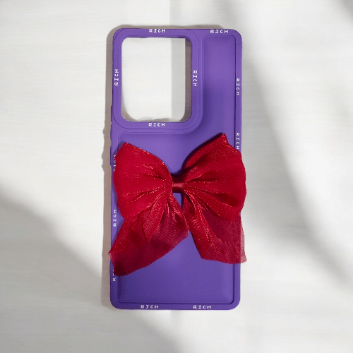 Vivo T2 pro Girlish Back Cover/Fancy Bow Back Cover