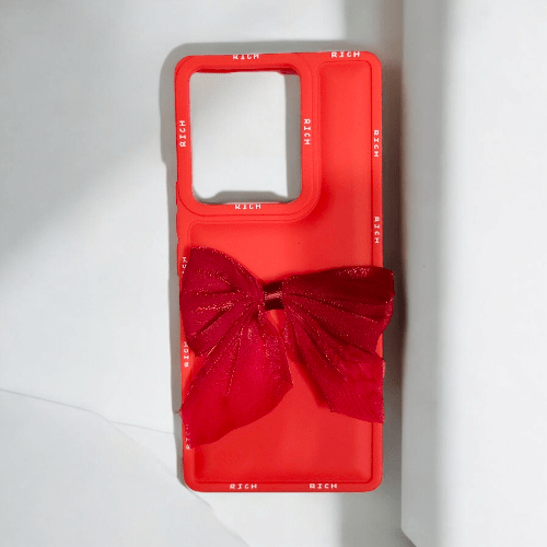 Vivo T2 pro Girlish Back Cover/Fancy Bow Back Cover
