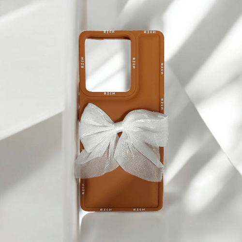 Vivo T2 pro Girlish Back Cover/Fancy Bow Back Cover