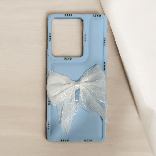 Vivo T2 pro Girlish Back Cover/Fancy Bow Back Cover