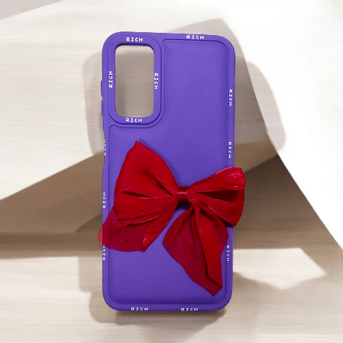 Samsung M14 5G Girlish Back Cover/Bow Back Cover For Females