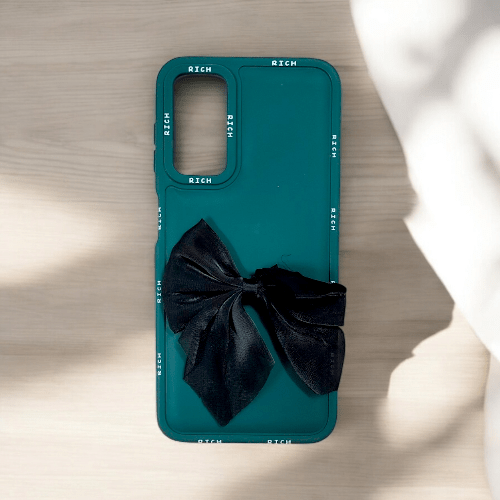 Samsung M14 5G Girlish Back Cover/Bow Back Cover For Females