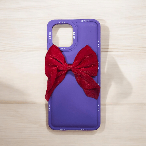 Redmi A1 2022 Girlish Back Cover/Bow Back Cover For Females