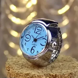 Ring Watch Silver