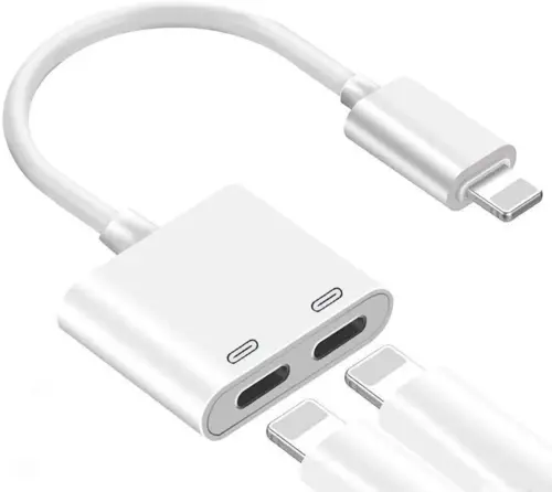 Lightning Jack 2-in-1 Audio & Charging Splitter